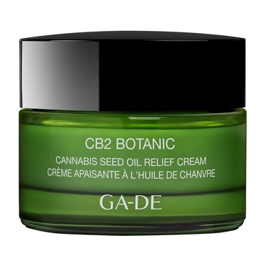 GA-DE Botanic Cannabis Seed Oil Relief Cream - Made with Cannabis Sativa Hemp, Jojoba Seed, Safflower Oils - Bifunctional Sebum Control - 1.7 oz