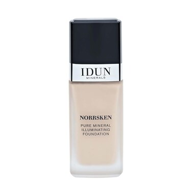 Liquid Norrsken Foundation - Silky Smooth Coverage - Luminous, Dewy Finish for Dry and Dull Skin - Water Resistant and Vegan Makeup - 201 Jorunn - Neutral Extra Light - 1.01 oz