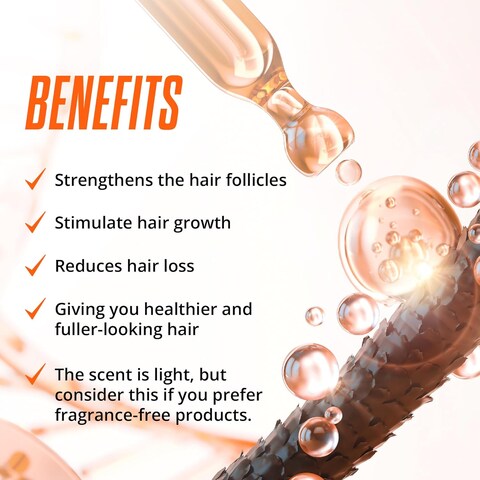 Abera Hair Growth Serum - Natural Regrowth Treatment for Hair &amp; Beard with Biotin &amp; Castor Oil, Economy Combo (3 Serums + Gift)