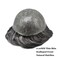 Toupee for Men Hair Piece Real Human Hair Full Poly Skin Mens Toupee Men Hair System Hair Replacement Systems for Men Invisible Hair Pieces for Men #1B10 1B# OFF BLACK+10% GREY 8x10