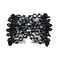 LOVEF 3pcs Elastic Double Hair Comb Clips - Stretchy Fashion Magic Hairpins, Headbands for Stylish Hairstyles