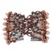 LOVEF 3pcs Elastic Double Hair Comb Clips - Stretchy Fashion Magic Hairpins, Headbands for Stylish Hairstyles