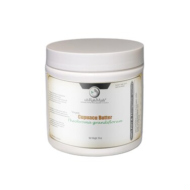 uh*Roh*Muh 100% Pure Virgin 16 Oz Cupuacu Butter from Brazil - Unrefined, Ultra-Moisturizing &amp; Nourishing for Skin and Hair (Net wt: 0.45kg / 1 lb)