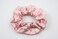 Premium Mulberry Silk Scrunchies - Single Pack Pink (No Gift Box)