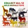 3 Handmade Bath Bombs for Kids with Wild Animals Toys Inside for Boys and Girls &ndash; Big Size Toys Natural and Safe Bath Fizzies - Great Gift Set for Boys and Girls