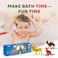 3 Handmade Bath Bombs for Kids with Wild Animals Toys Inside for Boys and Girls &ndash; Big Size Toys Natural and Safe Bath Fizzies - Great Gift Set for Boys and Girls