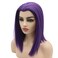 Iwona Short Straight Bob Purple Synthetic Hair Costume Party Wig Heat Resistant 10 Inch