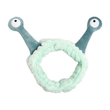 appuivbt Snail Eyes Headband Antenna Headband,Face Wash Plush Hair Band Hair Hoop Makeup Turban Bandana for Women Girls