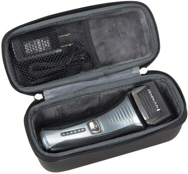 Hermitshell Travel Case Fits Remington F5-5800 Rechargeable Foil Interceptor Shaving Technology with charger
