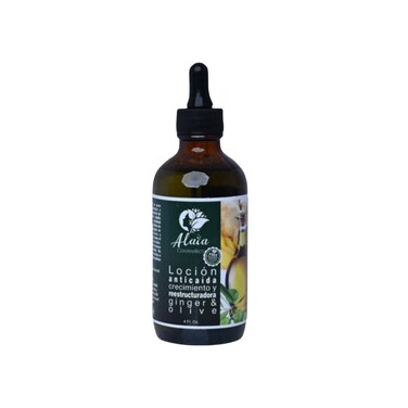 Corp - Advanced Hair Growth Stimulator. Ginger and Olive Dropper. Restores the hair follicle and prevents hair loss, provides natural shine, firmness and softness to the scalp. 4oz