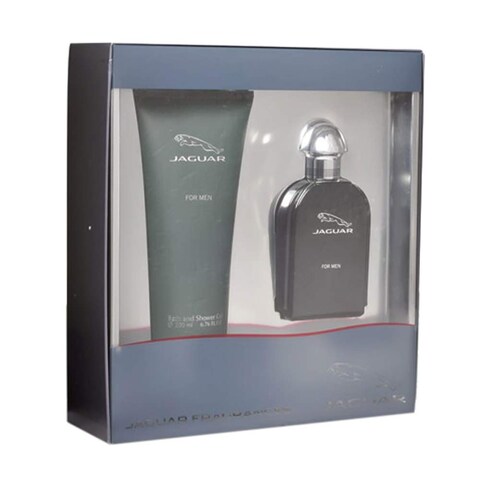 Jaguar Green for Men - 2 Pc Gift Set 3.4oz EDT Spray, 6.76oz Bath and Shower Gel