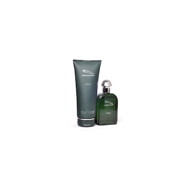 Jaguar Green for Men - 2 Pc Gift Set 3.4oz EDT Spray, 6.76oz Bath and Shower Gel
