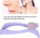 Facial Hair Threading Removal, Purple Facial Epilator Threading Hair Removal Epilator ABS Comfortable for Women(Blister Pack)