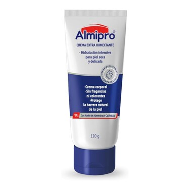 almipro Extra Moisturizing Cream for Dry &amp; Delicate Skin &ndash; Hydrating &amp; Nourishing Body Cream with Calendula &amp; Almond Oils &ndash; Supports Skin&rsquo;s Natural Barrier &ndash; Fragrance-Free &amp; Non-Greasy &ndash; 4.2 oz