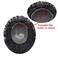 Afro Toupee For Black Men Hair Units PU Injection Black Men Toupees Brazilian Kinky Curly Hair Replacement Unit For African American Men Hairpieces 8X10 6MM Afro Wave #1 Jet Black