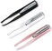 1st Choice 3 Stainless Steel Make Up LED Light Eyelash Eyebrow Hair Removal Lighted Tweezer