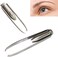 2 Pack Portable Tweezer with LED Light Hair Removal Eyebrow Beauty Make Up Tools