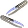 2 Pack Portable Tweezer with LED Light Hair Removal Eyebrow Beauty Make Up Tools