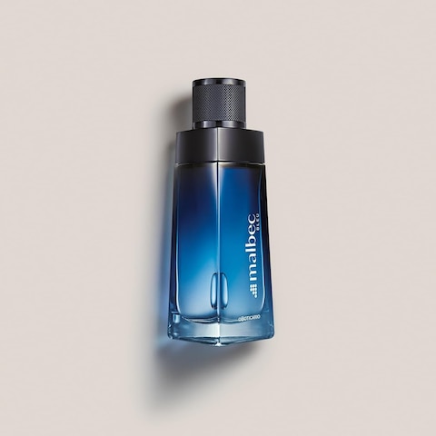 Malbec Blue Eau de Toilette By O Botic&aacute;rio, Cologne For Men Long Lasting Men&#39;s Fragrance, French Oak Barrel-Aged Red Wine &amp; Woody Foug&eacute;re Scent, 3.4 Ounce