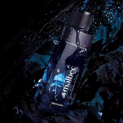 Malbec Blue Eau de Toilette By O Botic&aacute;rio, Cologne For Men Long Lasting Men&#39;s Fragrance, French Oak Barrel-Aged Red Wine &amp; Woody Foug&eacute;re Scent, 3.4 Ounce