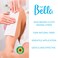 Depil Bella Non-Woven Cloth Waxing Strips   100% Natural Fiber   For Hair Removal at Home and Professional Use (100 Strips)