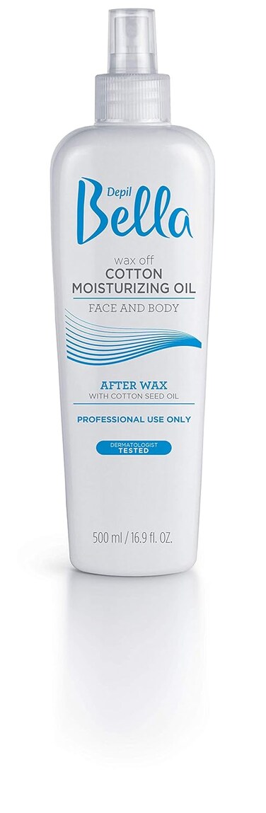 Depil Bella Post Waxing Oil Moisturizing Remover   Cotton Seed Oil for Soft and Smooth Skin   500ml