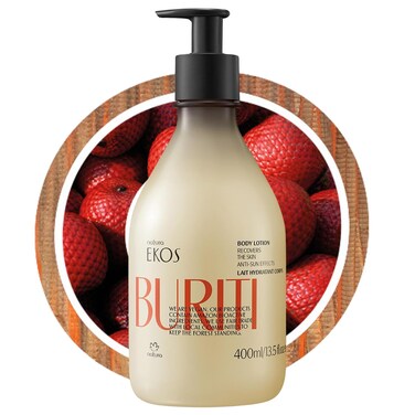 natura - Ekos Buriti Recovery Body Lotion - Skin Protection &amp; Recovery from Sun Exposure Damage - Hydrating - Vegan Skin Care - Brazilian Beauty Secrets - Self Care &amp; Body Care - 13.5 fl oz (400ml)