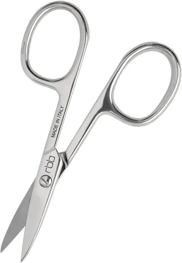 RBB Manicure Nail Scissors Curved 3.5 in