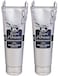 Tesori d'Oriente:"Muschio Bianco" White Musk Shower Cream 8.45fl.oz (250ml) Packages (Pack of 2) [ Italian Import ]
