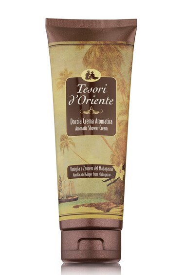 Tesori d'Oriente:"Vaniglia E Zenzero" Madagascar Vanilla and Ginger Shower Cream - 250 Ml (8.45us Fl Oz) [ Italian Import ]
