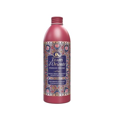 Tesori d'Oriente Persian Dream Bath Cream with Pomegranate, Red Tea 500ml 16.90fl oz