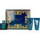 Versace Eros for Men - 3 Pc Gift Set 1.7 oz EDT Spray, 1.7 oz Comfort After Shave Balm, 1.7 oz Invigorating Shower Gel