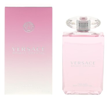 Versace Bright Crystal Perfumed Bath and Shower Gel for Women &ndash; 6.7 Ounces