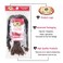 Beyond Beauty Spring Twist Crochet Hair 90strands 8 Inch Fluffy Spring Twists Braiding,Spring Twist Crochet Braids Bomb for Black Women (1B)