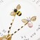 10 Pcs Metal Cute Honeybee Hairpins Rhinestone Bee Hair Clips Hair Side Clip Barrette Bobby Pin Hair Accessories for Women Girls (Yellow)