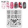 KADS Nail Art Image Stamping Plates Valentine's Day Love Heart DIY Manicure Template Image Plate for Nail (FE014)