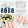 Nail Stamping Plate Fashion Crown Rich Luxury King Queen Theme Multi-Pattern Stamp Print Image Stamp Template Nail Art for Nail Design By Rolabling
