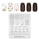 Nail Stamping Plate Fashion Crown Rich Luxury King Queen Theme Multi-Pattern Stamp Print Image Stamp Template Nail Art for Nail Design By Rolabling