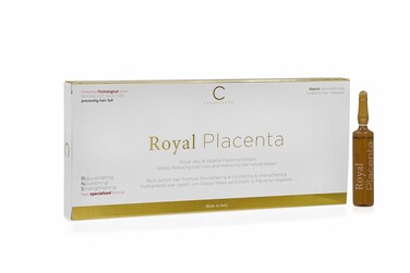Royal Placenta Hair Lotion, 10 ML, 12 Count (Pack of 1)
