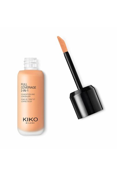 KIKO Milano Full Coverage 2-in-1 Foundation &amp; Concealer 08 - Wb 40   2 In 1 Foundation And Concealer, Superior Coverage