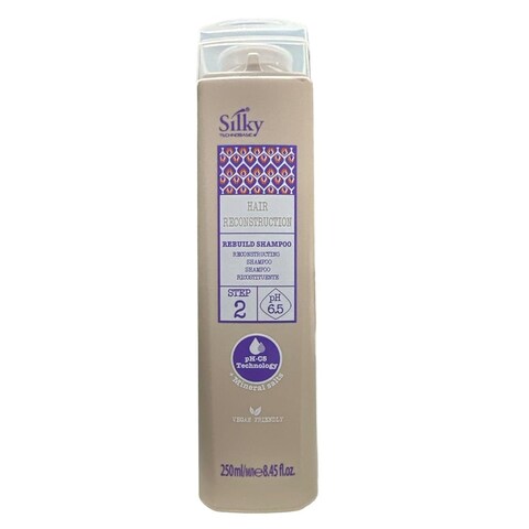 Rebuild Shampoo - Hair Repair Shampoo for Split Ends - Moisturizing Shampoo for Dry - Hydrating, Anti Frizz Formulation &ndash; All Natural Shampoo for Deep Nourishment and Repair 250ml