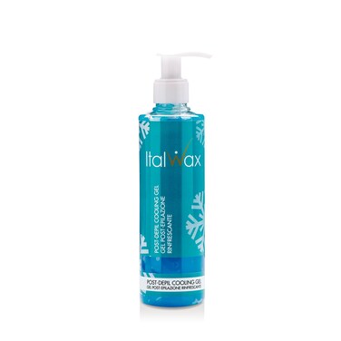 Italwax After Wax Care Lotion - 250ml / 8.45fl.oz - Cooling Gel - Menthol - Moisturizing and removing waxing residues