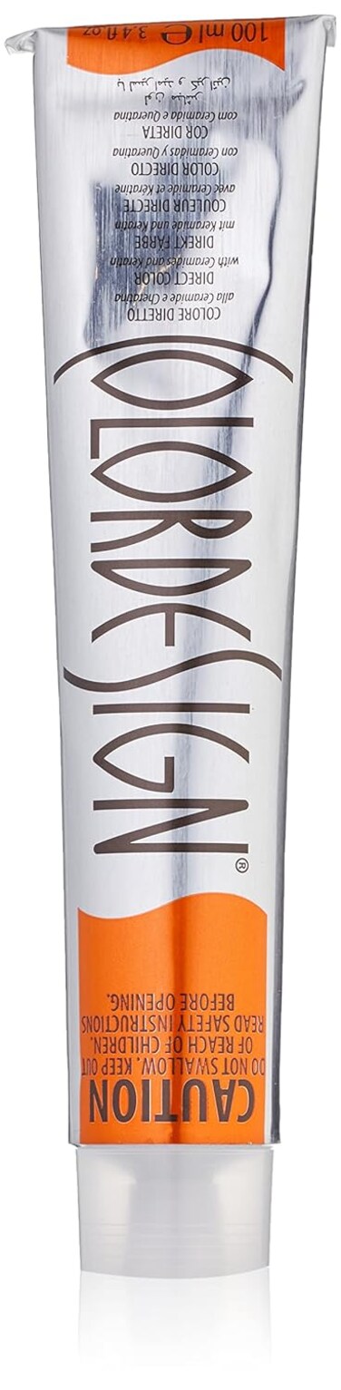 ColorDesign Ammonia Free Semi Permanent Hair Color - 7.32 Beige Blonde Hair Color Unisex 3.4 oz