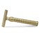 The Goodfellas' Smile Bayonetta Premium Double Edge Safety Razor, 100% Brass, Hand Crafted in Italy, Delivers an Ultra-Smooth Shave