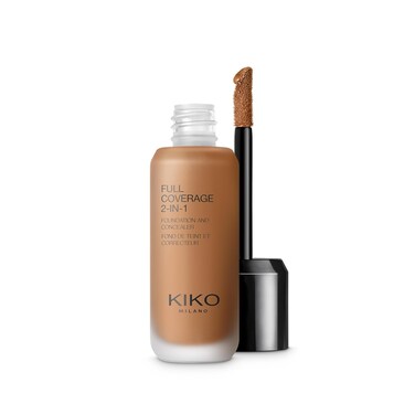 KIKO Milano Full Coverage 2-In-1 Foundation &amp; Concealer 03 Wb110, 2 In 1 Foundation And Concealer, Superior Coverage