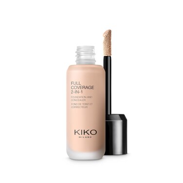 KIKO Milano Full Coverage 2-In-1 Foundation &amp; Concealer 37 Cr05, 2 In 1 Foundation And Concealer, Superior Coverage