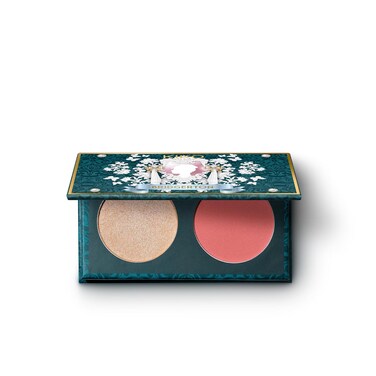 Bridgerton Bouquet Blush &amp; Highlighter Duo 01 Rose Ecstasy