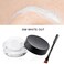 Kilshye Eyebrow Cream Waterproof Eye Brow Matte Eyebrows Pomade Gel Long Lasting Eyeliner Sweatproof Eye Makeup Gift Party for Women and Girls Pack of 1 (White 5)
