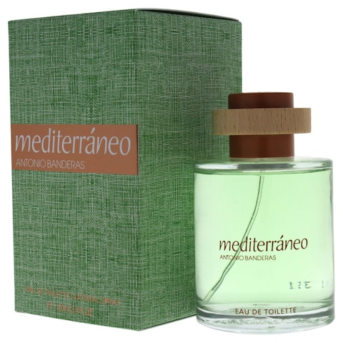 Mediteraneo By Antonio Banderas For Men. Eau De Toilette Spray 3.4 Ounces