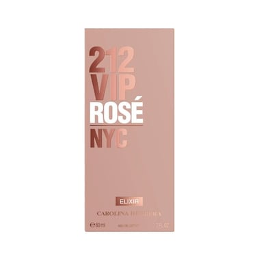 Carolina Herrera 212 VIP Rose Elixir Eau De Parfum Spray for Women, 2.7 Ounce
